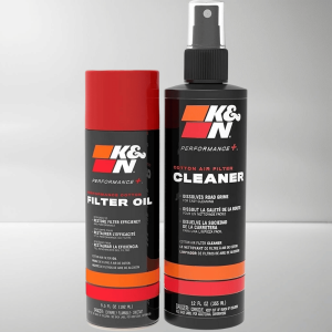 K&N Air Filter Cleaning Kit Aerosol Filter Cleaner and Oil Kit; Restores Engine...