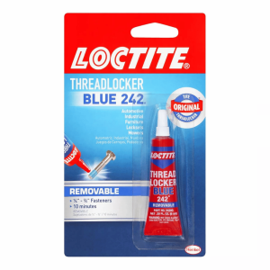 Loctite Threadlocker Blue 242 - Removable Thread Lock Glue for Nuts, Bolts,...