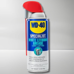 WD-40 Specialist White Lithium Grease Spray with SMART STRAW SPRAYS 2 WAYS, 10...